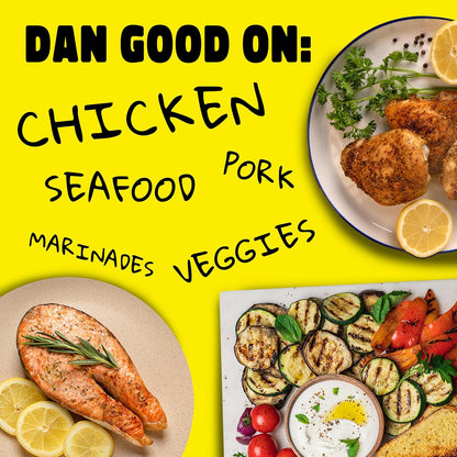 distinct flavor positioning: bright citrus, balanced herb-forward, and bold premium spice