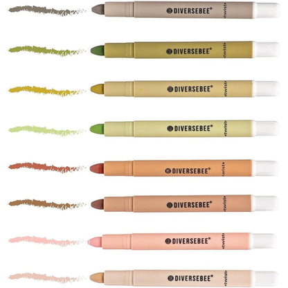 DIVERSEBEE Bible Highlighters – Meaningful Baptism and Confirmation Gift for Her, 8-Pack Assorted Gel Pens
