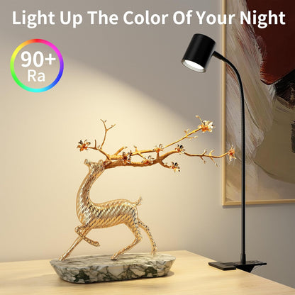 Dott Arts Book Light for Bed – Flicker-Free Reading Companion for Relaxation and Unwinding, USB Powered