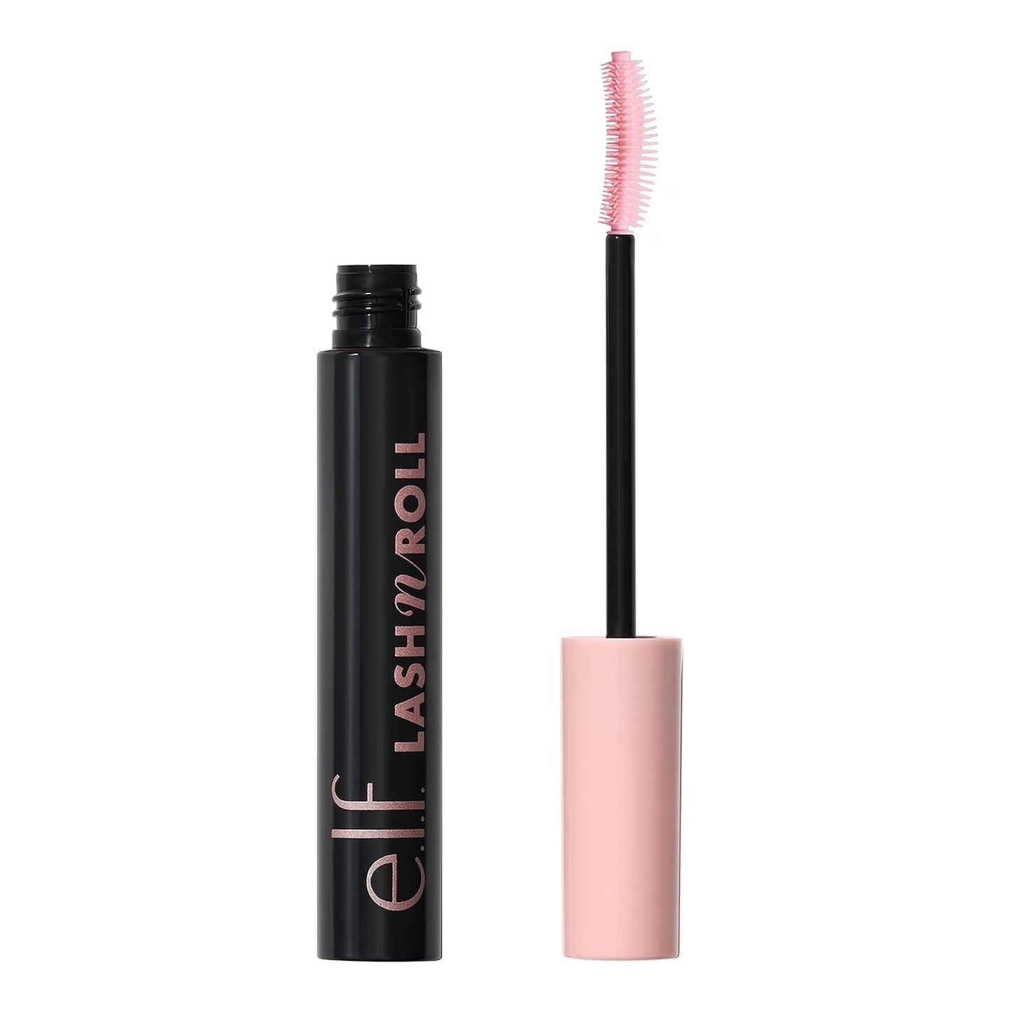 double-sided and curved silicone brush with shorter and longer bristles for separation and lift