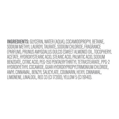 Dove Shower Oil Body Wash with Glycerin Serum, Almond Oil & Sandalwood – Ready-to-Give Holiday Present for Mom and Her Dry Skin, 15.3 fl oz