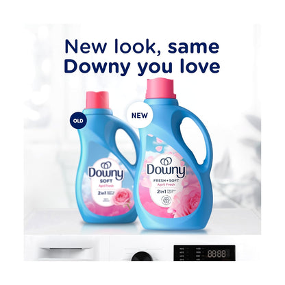 Downy April Fresh Liquid Fabric Conditioner – Thoughtful Gift for Mom on Mother's Day, Bulk Laundry Essential