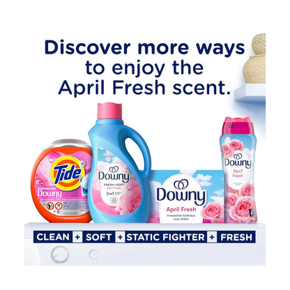 Downy April Fresh Liquid Fabric Conditioner – Thoughtful Gift for Mom on Mother's Day, Bulk Laundry Essential