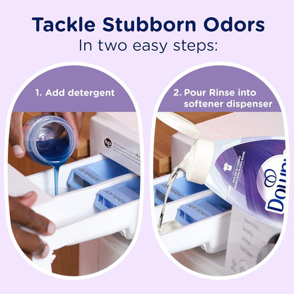 Downy RINSE & REFRESH Fabric Softener – Family Laundry Room Essential for Kids' Clothes, Fresh Lavender
