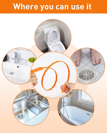 Drain Weasel – Neutral-Toned Drain Tool for Minimalist Bathroom Storage Solutions