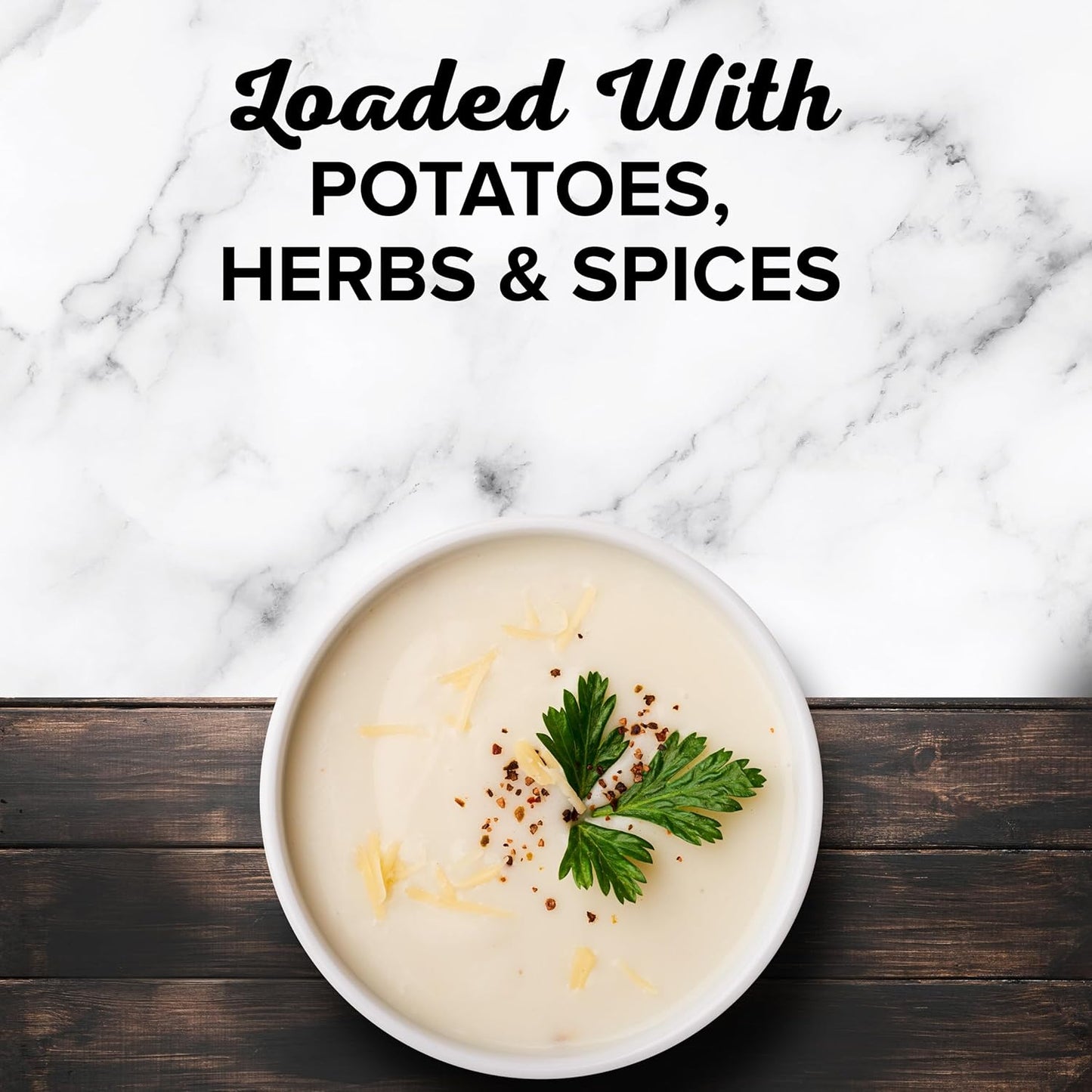 dry mix format with 8.1-10.5 ounce pouches optimized for single-pot servings