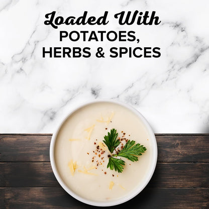 dry mix format with 8.1-10.5 ounce pouches optimized for single-pot servings