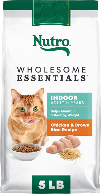 dry pellet formula made with real chicken as the number one ingredient