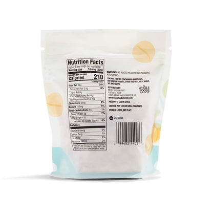 dry-roasted and salted with sea salt