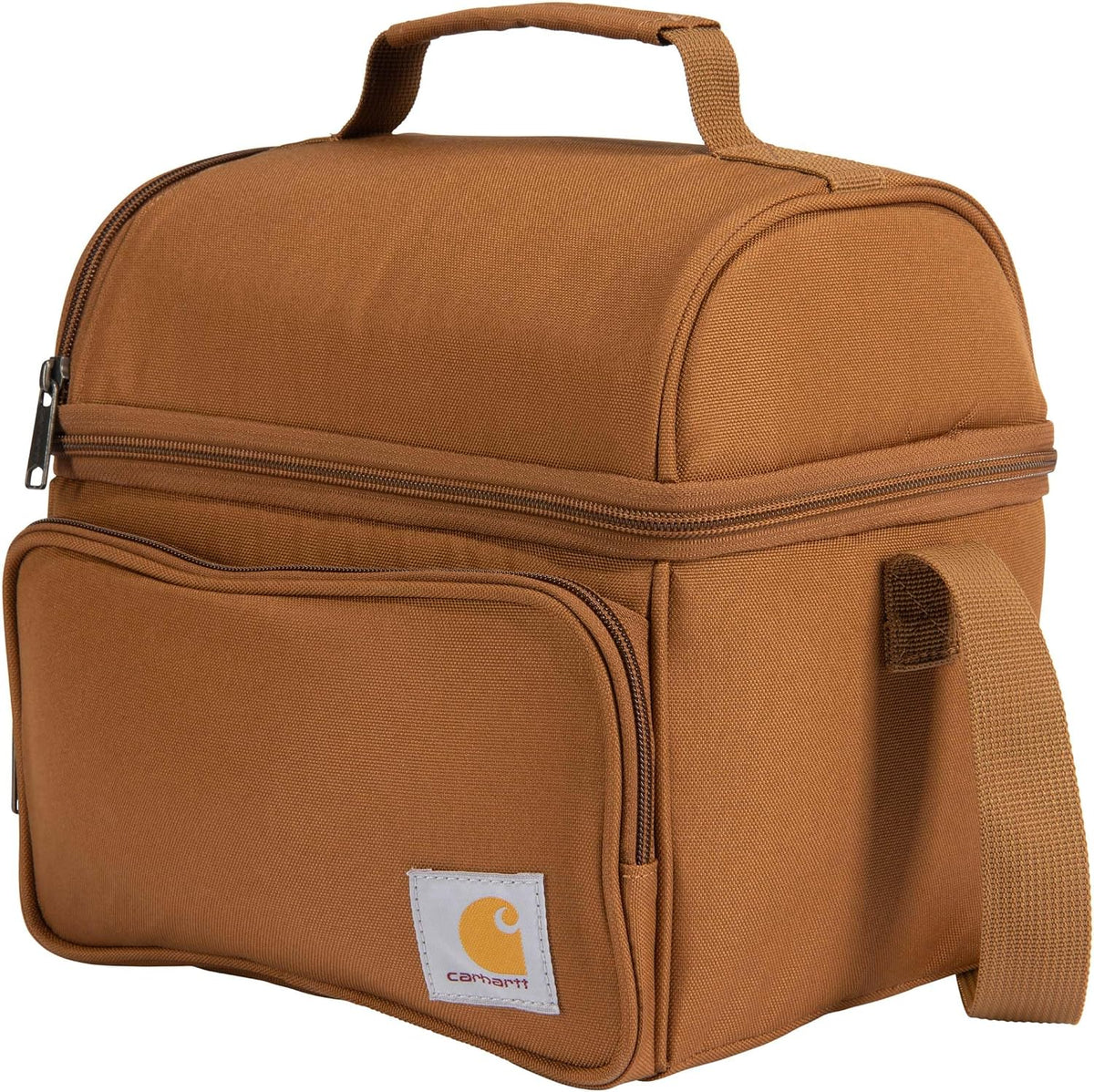 dual compartment interior for separating food from beverages