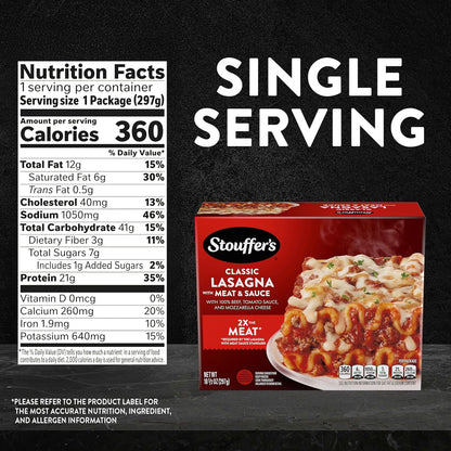 dual cooking options: 7-minute microwave or 40-minute oven bake