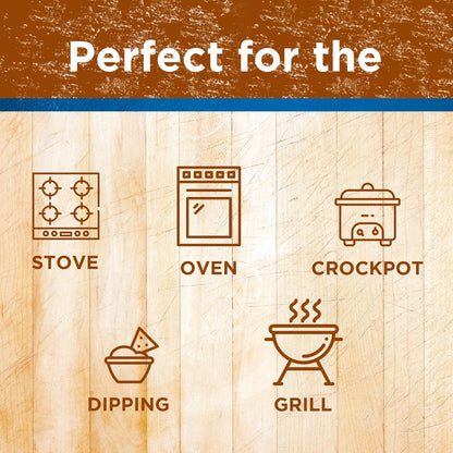 dual-function as both a basting/serving sauce and a dip