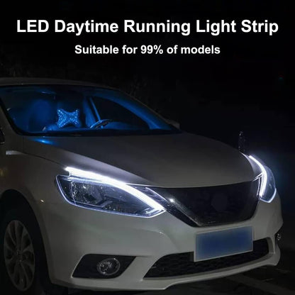 Dual-Function DRL and Turn Signal LED Strips – Improved Road Presence for Daily Commuters