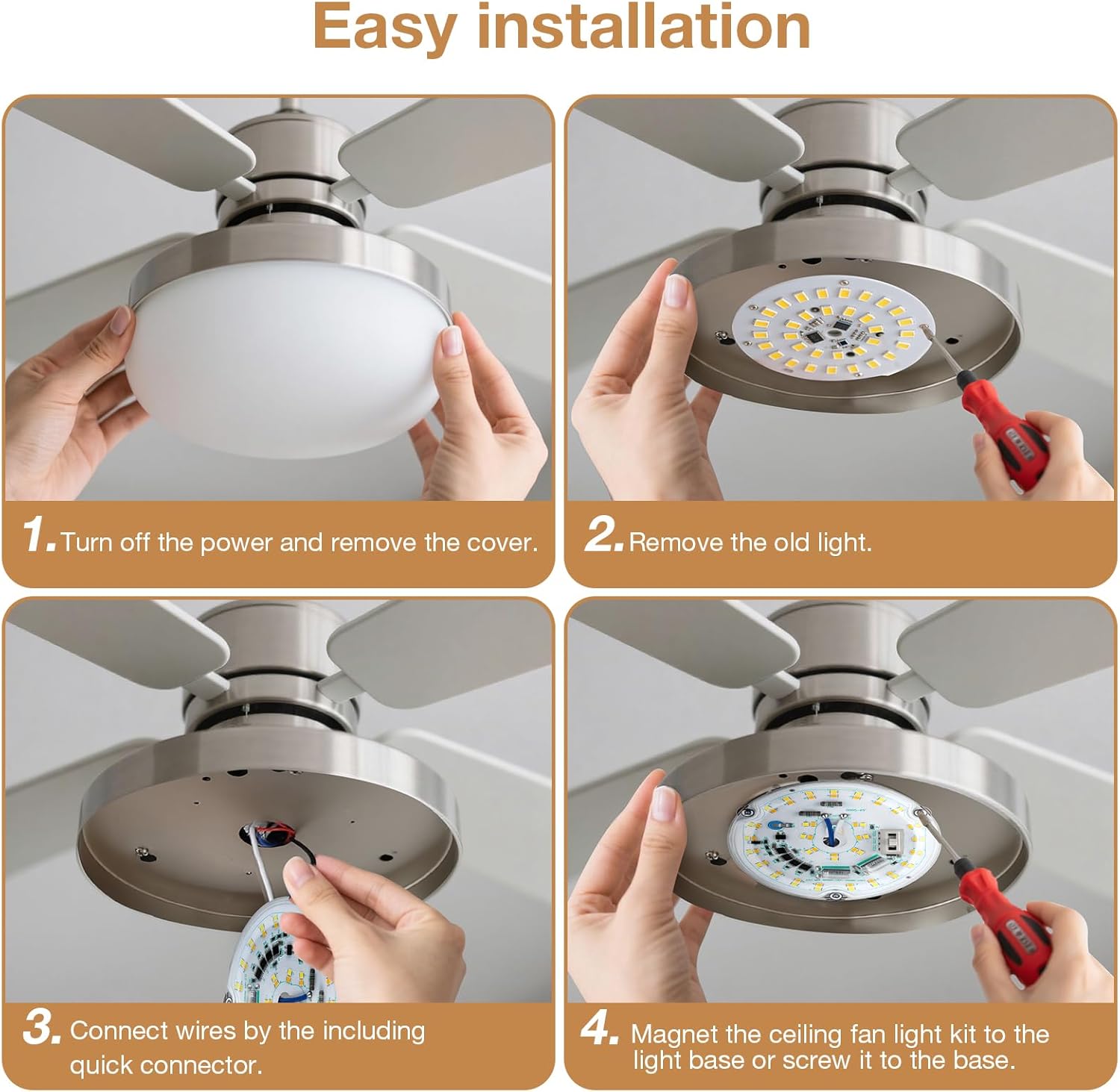 dual magnetic or screw mounting with e27 base, aluminum housing, and 50,000-hour rated lifespan