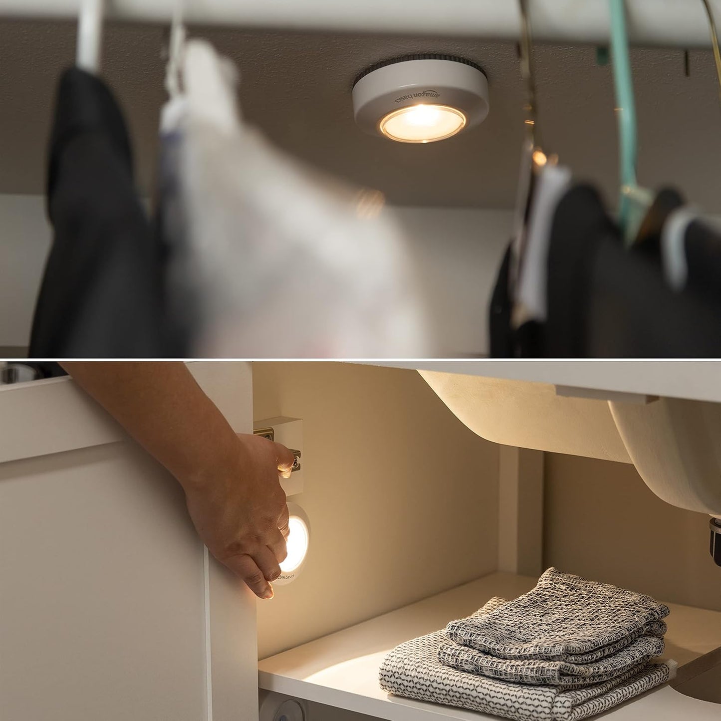 dual mounting system: screws or included double-sided tape