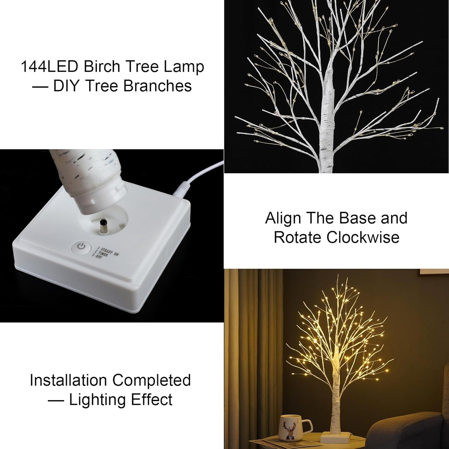 dual power source: usb cable or 3 aa batteries (batteries not included)