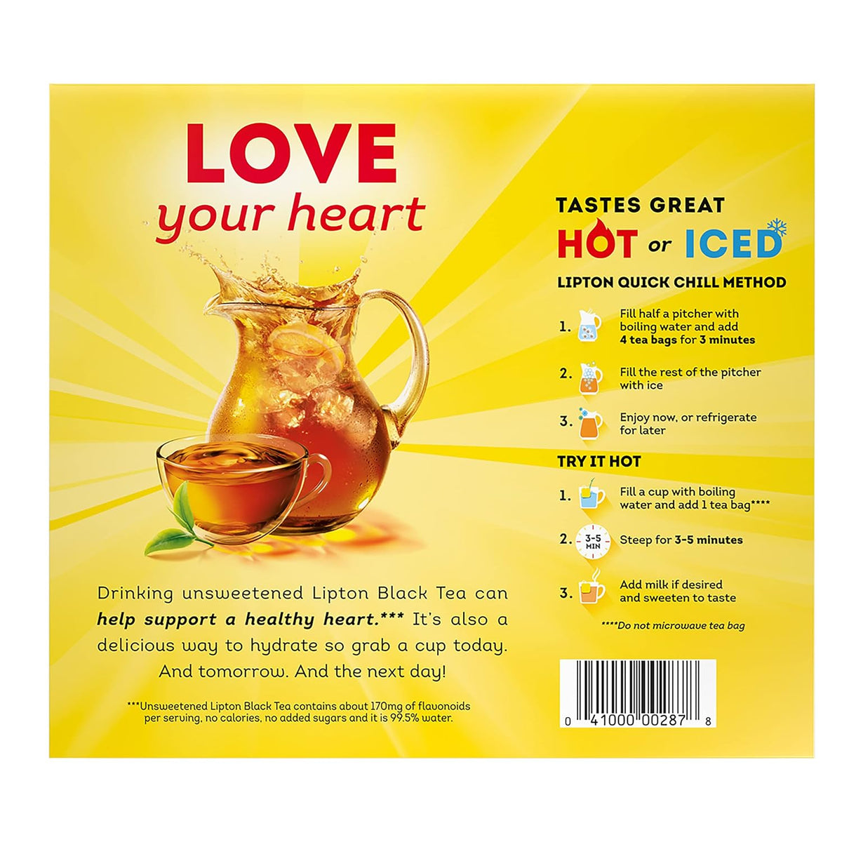 dual-purpose design suitable for both hot brewing and iced tea preparation