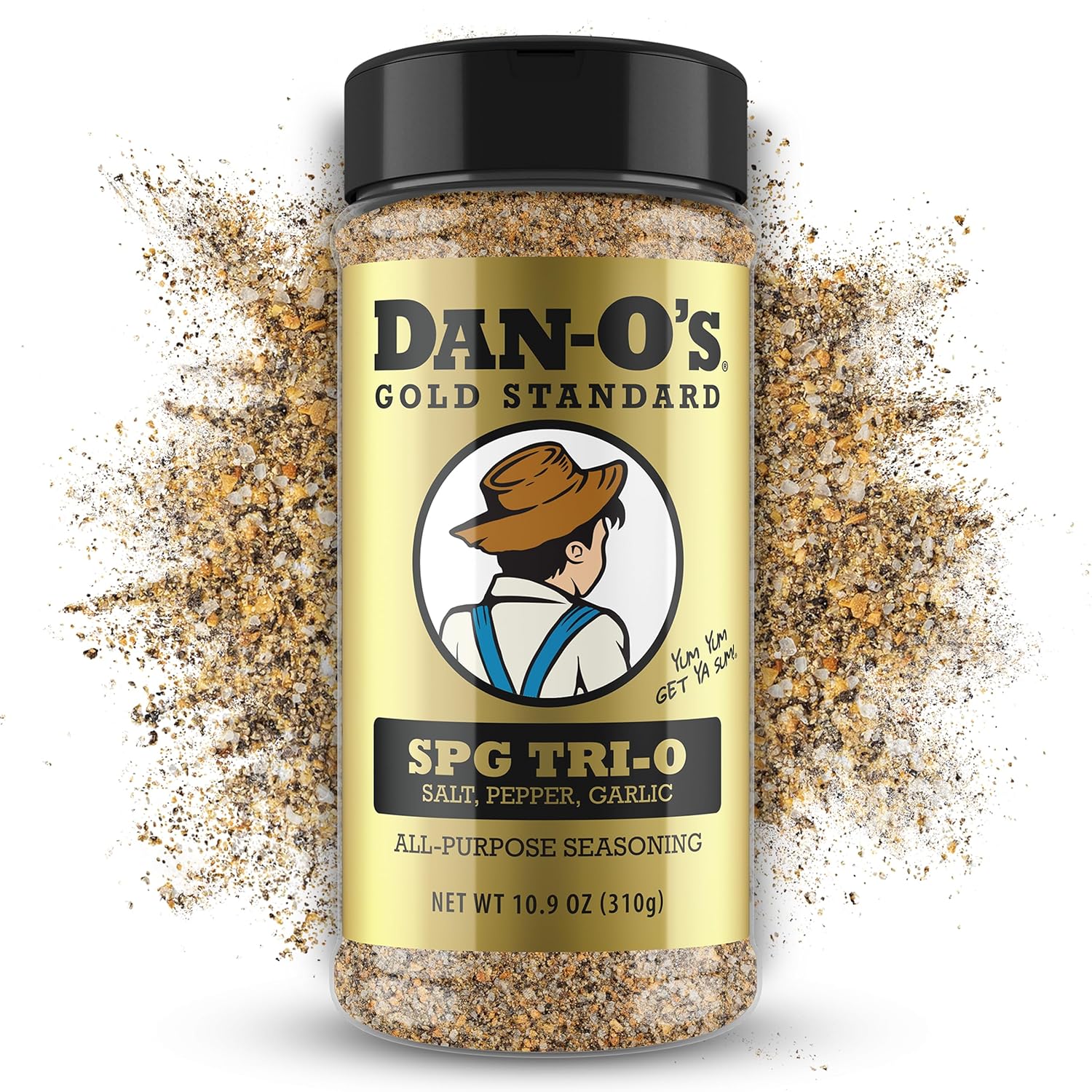 dual-salt blend (two types of salt) for balanced seasoning without over-salting