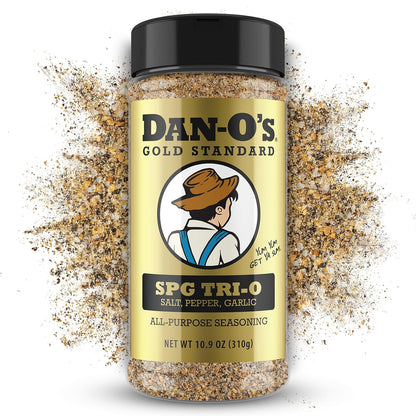 dual-salt blend (two types of salt) for balanced seasoning without over-salting