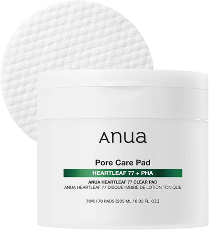 dual-textured pads: smooth gel side for soothing hydration + peptide-infused fabric side for gentle exfoliation