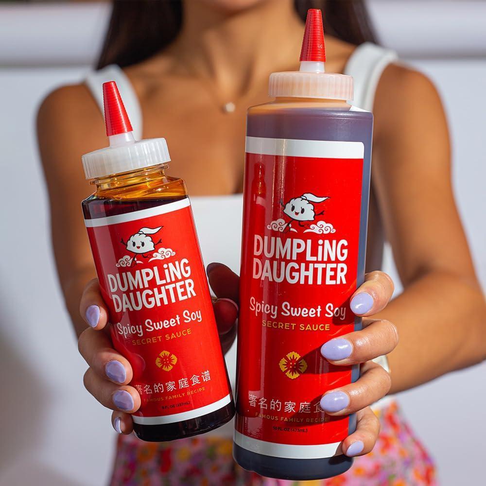 Dumpling Daughter Ginger Soy Sauce – All-in-One Dipping, Marinating, and Stir-Fry Sauce for Intentional Home Cooks, Neutral Easy-Pour Bottle