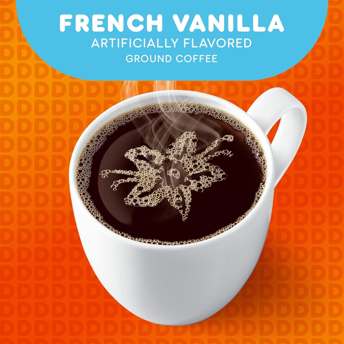 Dunkin' French Vanilla K-Cups – Neutral Toned Coffee Box for the Minimalist Home Office