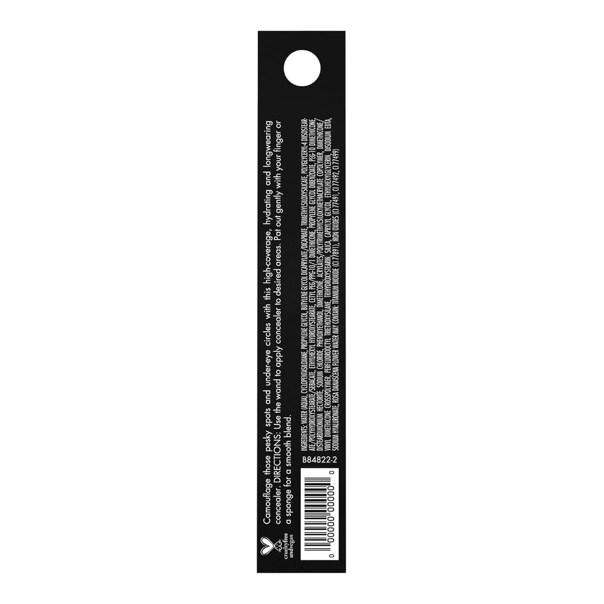 e.l.f. Hydrating Camo Concealer for Clean Ingredient Beauty Routines, Leaping Bunny Certified