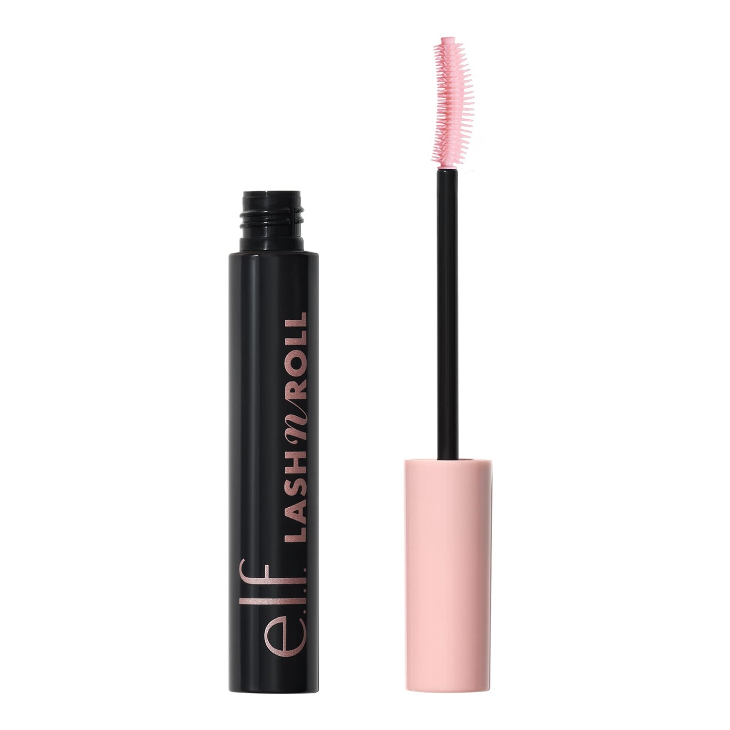 e.l.f. Lash &amp;#39;N Roll Mascara, Curling Mascara For Visibly Lifted Lashes, Lifts &amp;amp; Separates Lashes. Long-Lasting Formula, Vegan &amp;amp; Cruelty-Free, Pitch Black