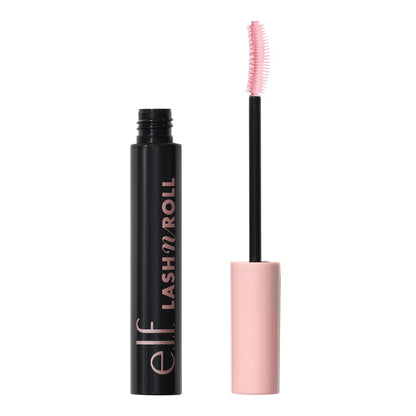 e.l.f. Lash &amp;#39;N Roll Mascara, Curling Mascara For Visibly Lifted Lashes, Lifts &amp;amp; Separates Lashes. Long-Lasting Formula, Vegan &amp;amp; Cruelty-Free, Pitch Black
