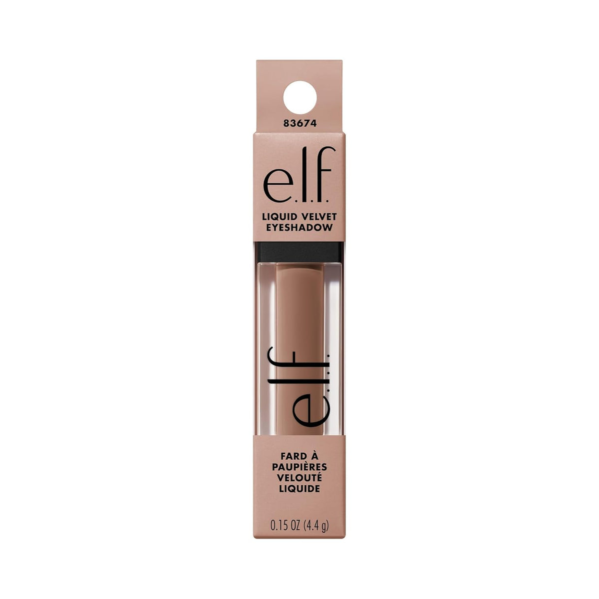 e.l.f. Liquid Velvet Eyeshadow – Streamlined Single-Shade Eye Color for the Clutter-Free Vanity, Crease-Free Liquid-to-Powder