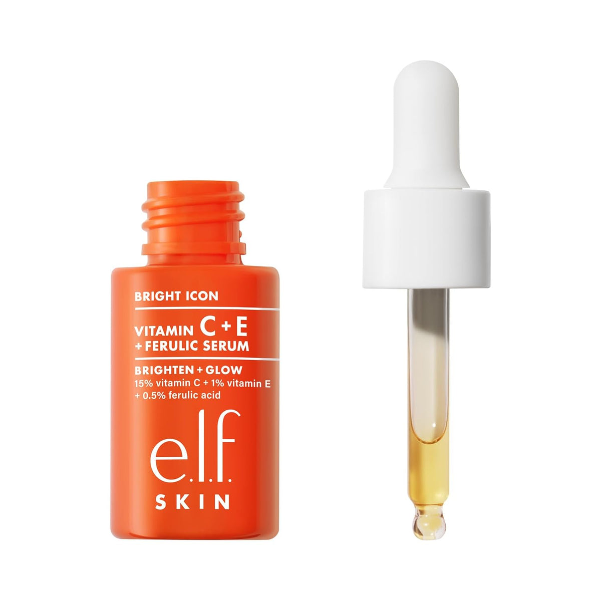 e.l.f. SKIN Brightest Besties Duo – Pre-Event Glow Prep Set, Vitamin C Serum and Caffeine Eye Cream