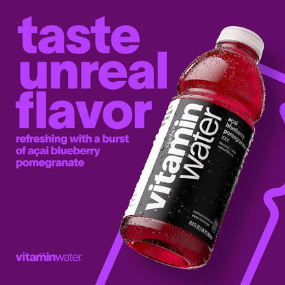 each 20-ounce bottle of the listed xxx acai-blueberry-pomegranate variety contains 100 calories