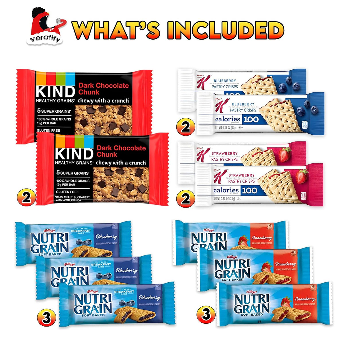each bar is a convenient 1.2-ounce single serving