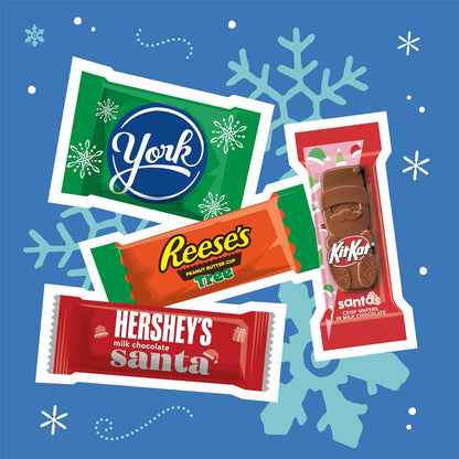 HERSHEY'S Assorted Holiday Candy – Shareable Family Treats for Playdates, Birthdays, and Gatherings