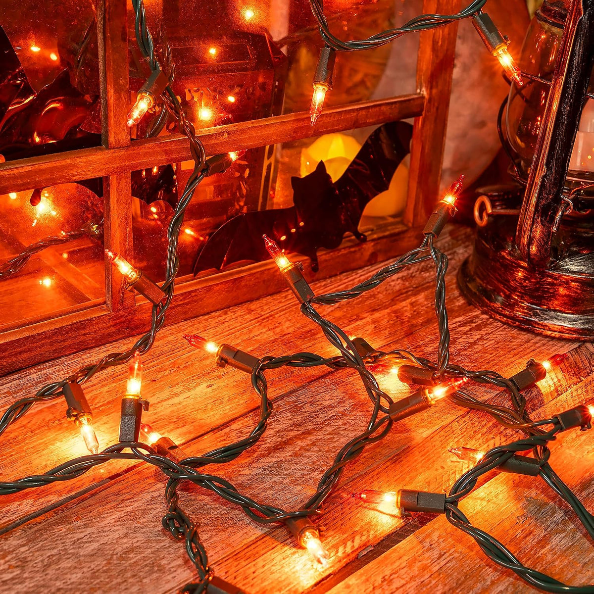 each strand includes two spare bulbs and two replacement fuses, along with built-in fuses, durable wiring, and snap-on bulbs that can be changed individually