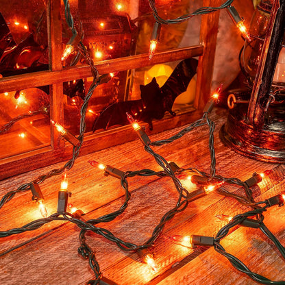 each strand includes two spare bulbs and two replacement fuses, along with built-in fuses, durable wiring, and snap-on bulbs that can be changed individually