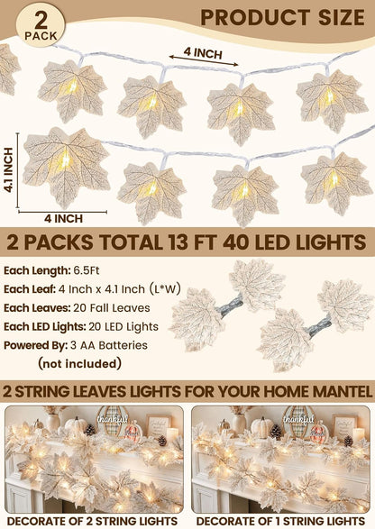 each strand is powered by three aa batteries, which are not included