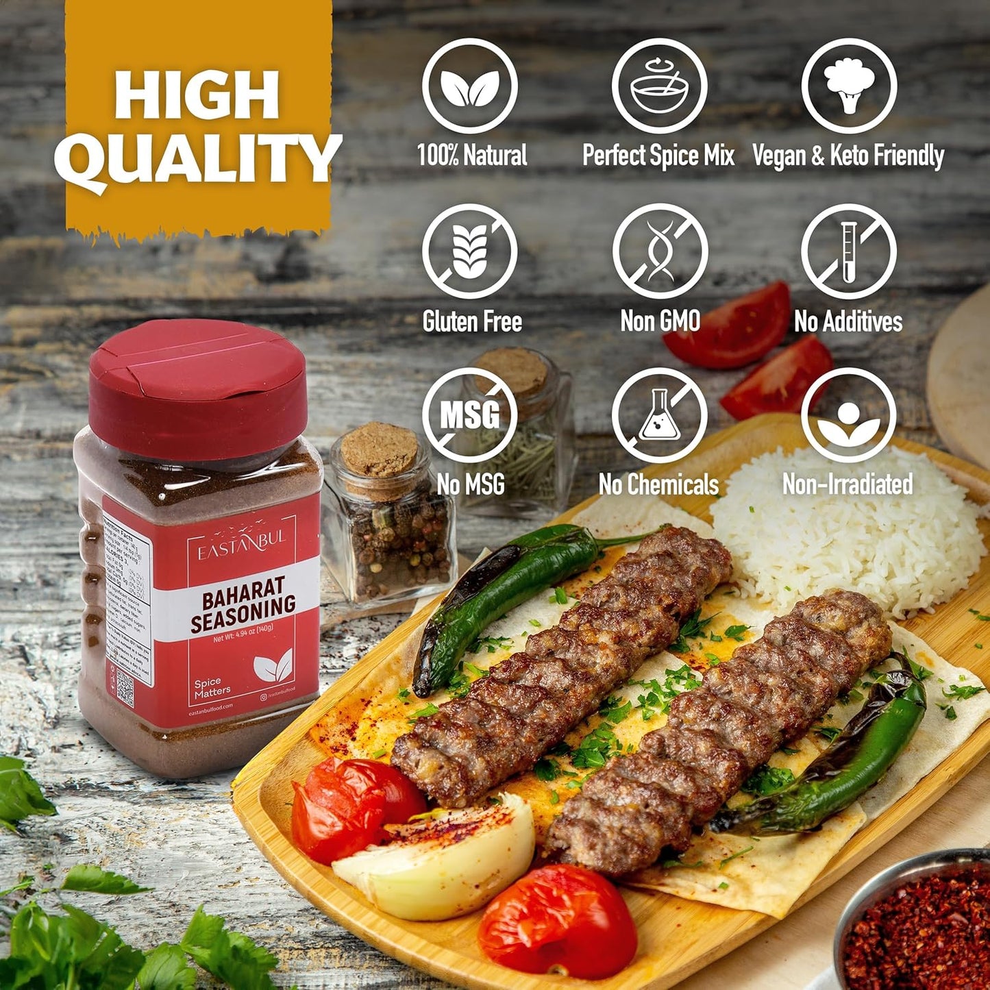 Eastanbul Baharat Spice Blend – Guilt-Free Turkish Flavor for Restorative Soups and Grain Bowls