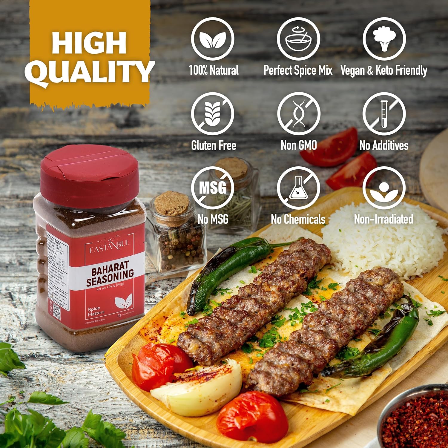 Eastanbul Baharat Spice Blend – Guilt-Free Turkish Flavor for Restorative Soups and Grain Bowls