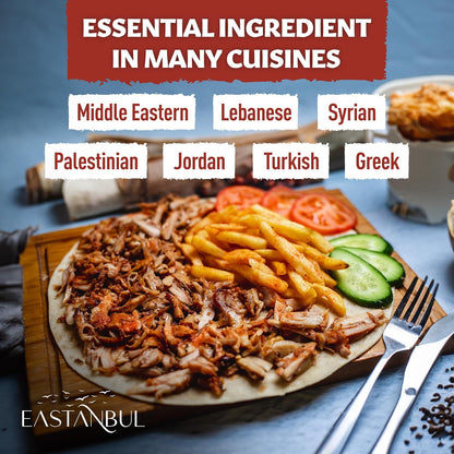 Eastanbul Shawarma Seasoning – Sodium-Free Spice Blend for Clean Eating and Mindful Weeknight Dinners, 7.1oz Shaker