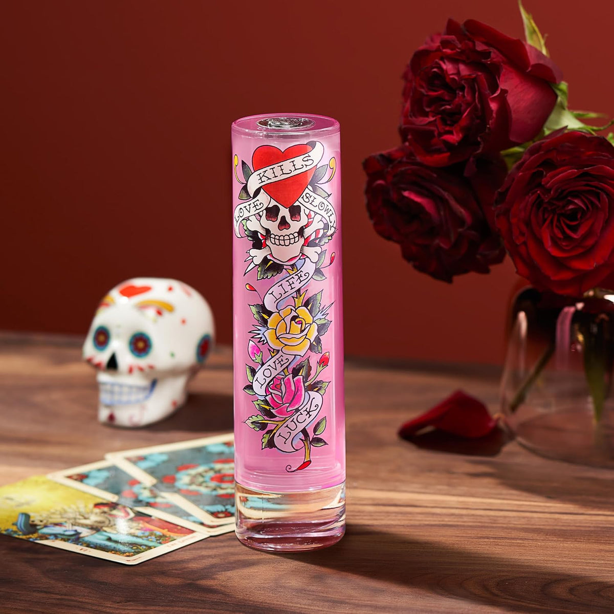 Ed Hardy Eau de Parfum Women – Long-Lasting Fragrance for a Calming Wind-Down Bath Ritual, 3.4 fl oz