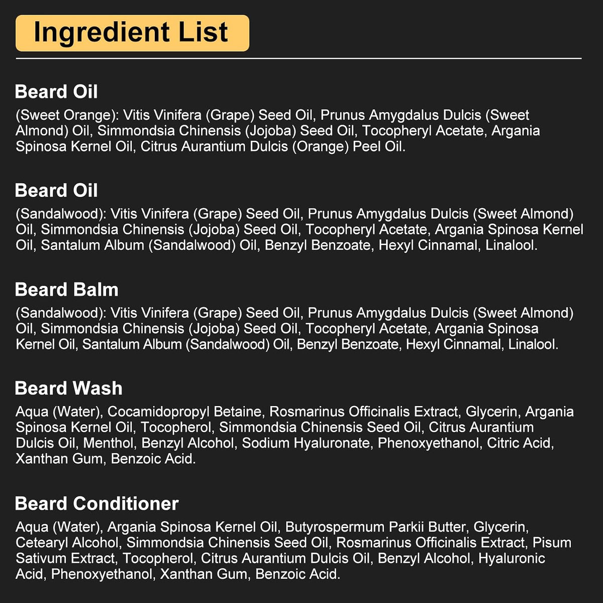 Beard Kit – Sophisticated Beard Maintenance Set, Eight Scent Options, Gift-Ready Packaging