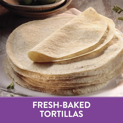 El Monterey Beef and Bean Burritos – Ready-to-Heat Lunch Between Tasks, 8 Ct