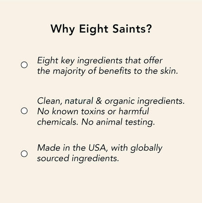 Eight Saints Tide & True Peptide Eye Serum for Daily Contact Wearers, Non-Irritating Cooling Roller for Puffiness and Eye Fatigue