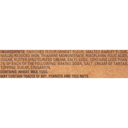 eight soft-baked cookies packaged in a box