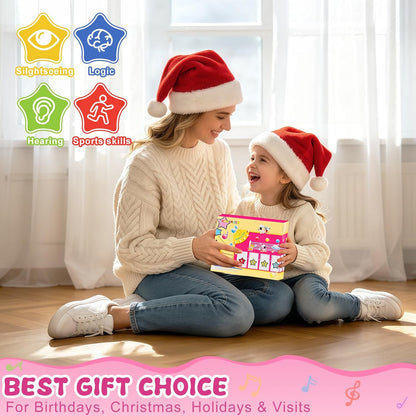 Toddler Music Mat - Soft Battery-Operated Playmat for Safe Indoor Exploration
