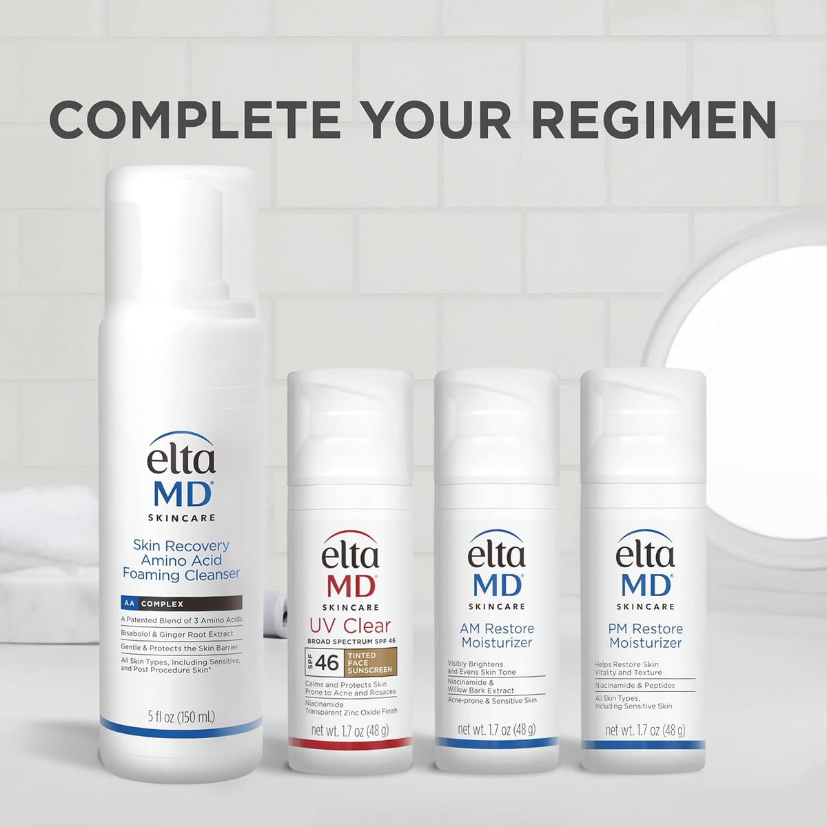 EltaMD AM Restore Oil-Free Facial Cream – Uncluttered Beauty for Intentional Self-Care