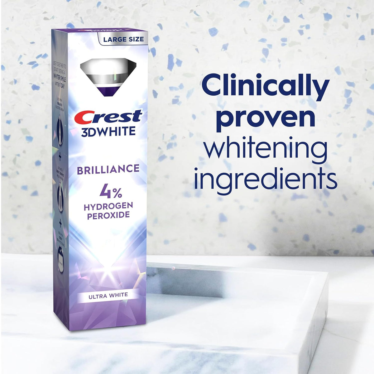 enamel-safe clinically proven formula
