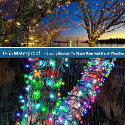 end-to-end connectable design supporting up to 3 linked sets (324ft / 900 leds)