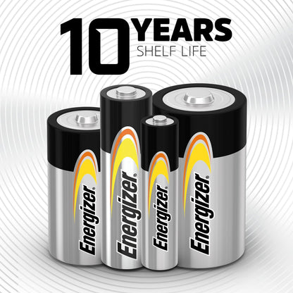 energizer brand backing with proven reliability in high-drain and low-drain devices